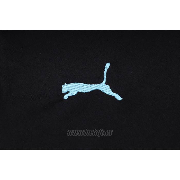 Chandal del Manchester City Manga Corta 2022-2023 Negro